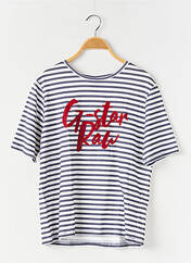 T-shirt bleu G STAR pour fille seconde vue