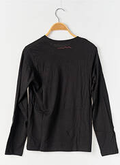 T-shirt noir TEDDY SMITH pour garçon seconde vue