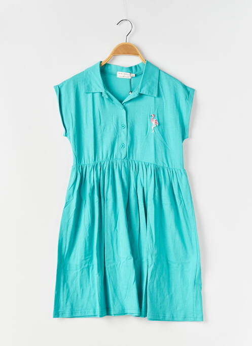 Robe mi-longue bleu MINI MOLLY BY MOLLY BRAKEN pour fille