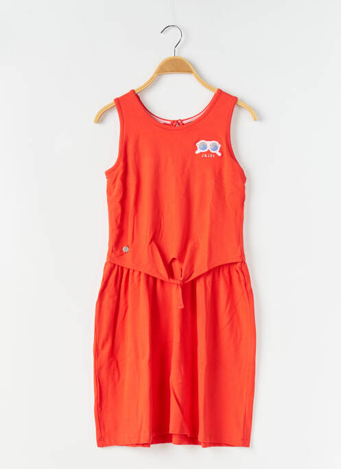Robe mi-longue orange 4508005 pour fille