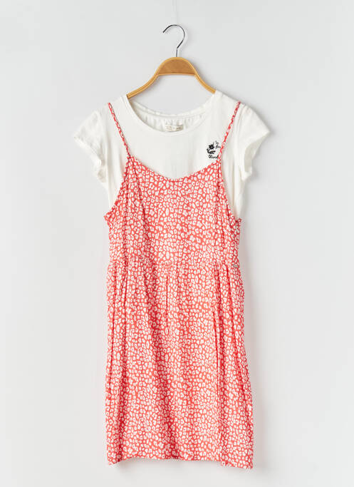 Robe mi-longue rouge WAY (WAY ARE YOU) BY IKKS pour fille