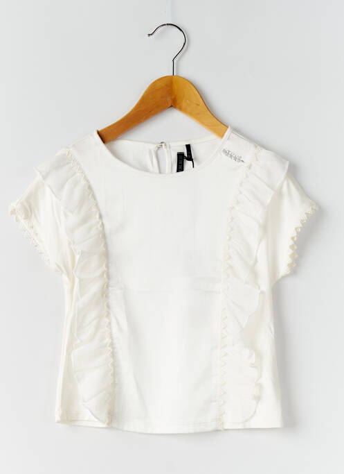 Top beige IKKS pour fille