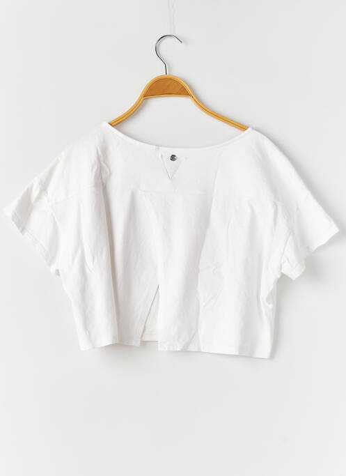 T-shirt blanc WAY (WAY ARE YOU) BY IKKS pour fille