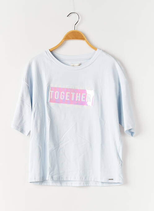 T-shirt bleu WAY (WAY ARE YOU) BY IKKS pour fille