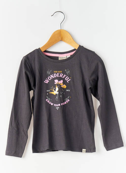 T-shirt gris GARCIA fille