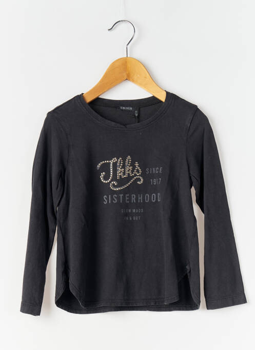 T-shirt noir IKKS pour fille