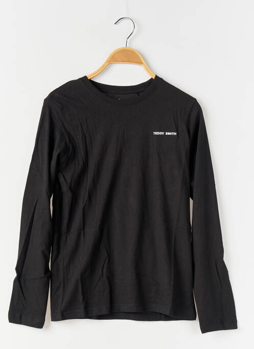 T-shirt noir TEDDY SMITH pour garçon