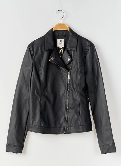 Veste simili cuir noir GARCIA pour fille