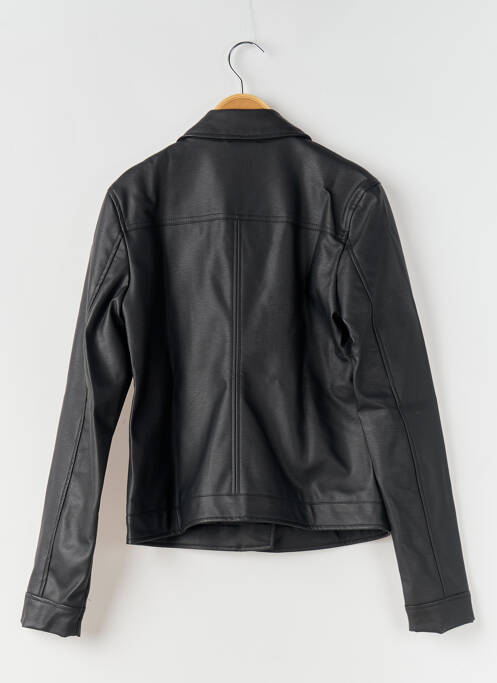 Veste simili cuir noir GARCIA pour fille