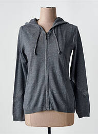 Gilet manches longues stretch gris BREIZH ANGEL femme