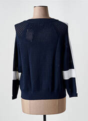 Gilet manches longues bleu GEISHA pour femme seconde vue