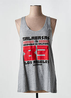 Débardeur gris COMPAGNIE DE CALIFORNIE pour femme