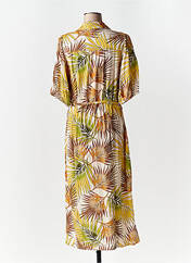 Robe longue vert GEISHA pour femme seconde vue