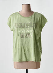 T-shirt vert STREET ONE pour femme seconde vue