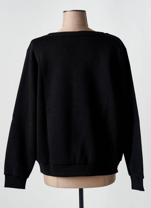 Sweat-shirt stretch manches longues noir LES TROPEZIENNES PAR M.BELARBI femme