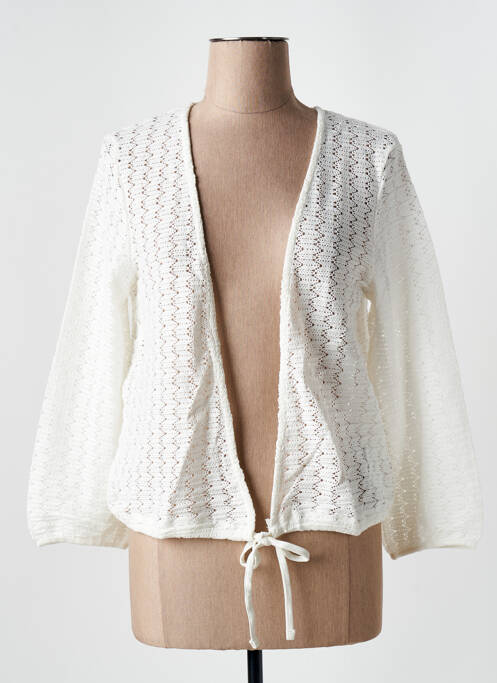 Gilet manches longues blanc STREET ONE pour femme