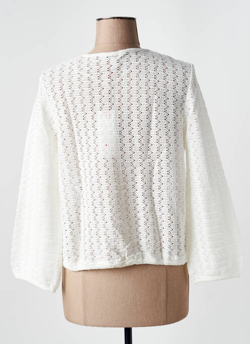 Gilet manches longues blanc STREET ONE pour femme