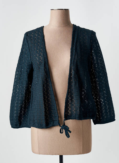 Gilet manches longues bleu STREET ONE pour femme