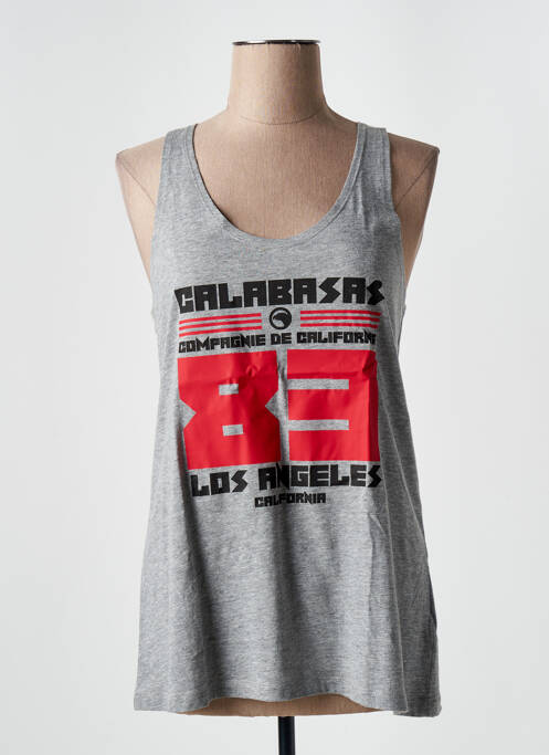 Débardeur gris COMPAGNIE DE CALIFORNIE pour femme