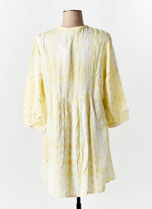 Robe courte jaune LES TROPEZIENNES PAR M.BELARBI pour femme