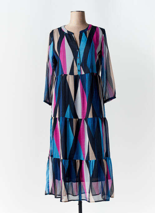 Robe longue bleu STREET ONE pour femme