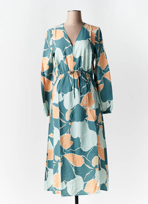Robe longue vert TOM TAILOR pour femme