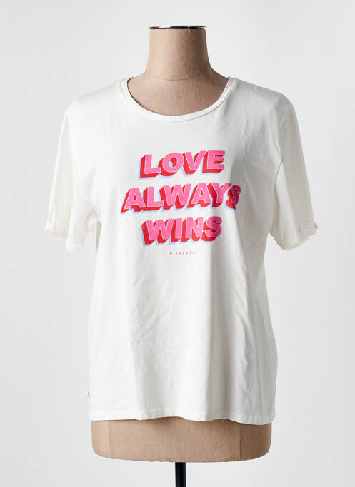 T-shirt beige J&JOY pour femme