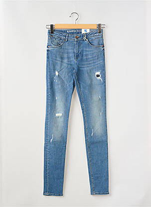 Jeans skinny stretch taille ajustable bleu GARCIA fille
