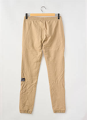 Jogging stretch taille élastique beige GARCIA garçon