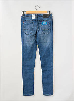 Jeans skinny stretch taille ajustable bleu GARCIA garçon