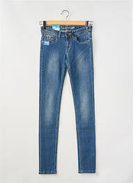 Jeans skinny stretch taille ajustable bleu PEPE JEANS fille