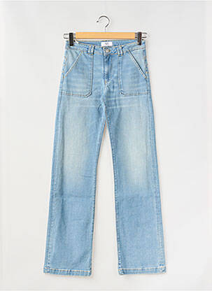 Jean coupe flare stretch bleu LE TEMPS DES CERISES fille