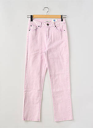 Jeans coupe slim stretch taille normale violet GARCIA femme