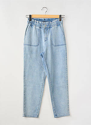 Jeans coupe slim stretch taille haute bleu WAY (WAY ARE YOU) BY IKKS femme