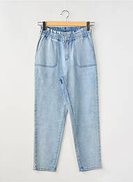 Jeans coupe slim stretch taille haute bleu WAY (WAY ARE YOU) BY IKKS femme