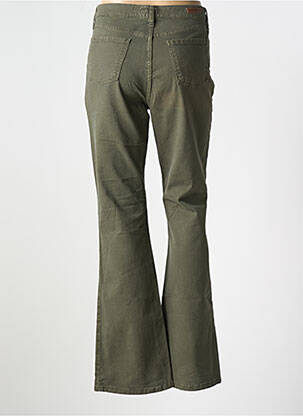 Jean coupe flare stretch taille normale vert LCDN femme