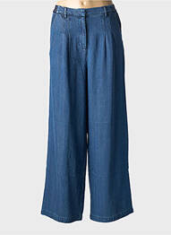 Jeans coupe large poches taille élastique bleu LE TEMPS DES CERISES fille