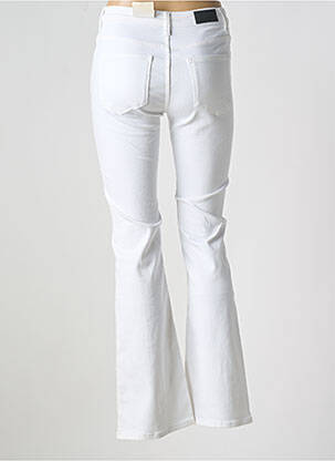 Jean coupe flare stretch taille normale blanc GARCIA femme