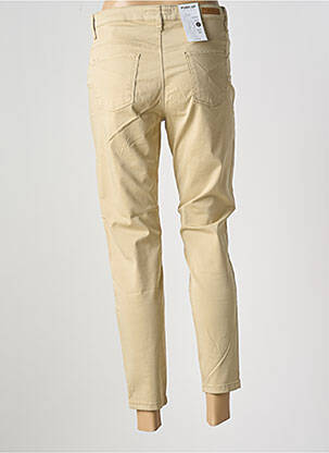 Pantalon 7/8 stretch taille normale beige LCDN femme