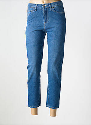 Jeans coupe slim stretch taille normale bleu LCDN femme