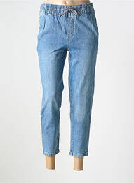 Jeans coupe slim stretch taille normale bleu LCDN femme