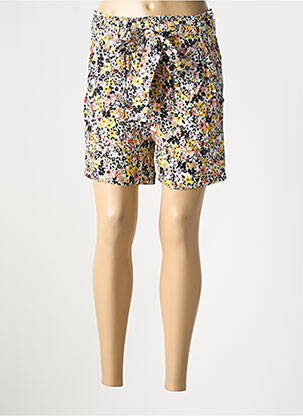 Short coupe fluide taille haute jaune GARCIA femme