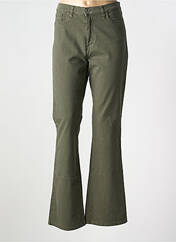 Jean coupe flare vert LCDN pour femme seconde vue