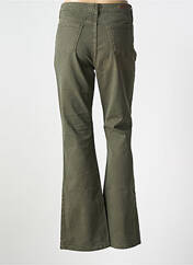 Jean coupe flare vert LCDN pour femme seconde vue