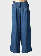 Jeans coupe large bleu LE TEMPS DES CERISES pour fille seconde vue