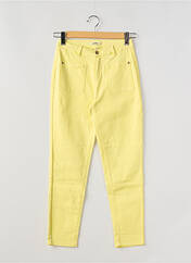 Jeans coupe slim jaune GARCIA pour fille seconde vue