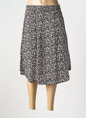 Jupe mi-longue noir LES TROPEZIENNES PAR M.BELARBI pour femme