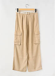 Pantalon cargo beige LE TEMPS DES CERISES pour fille seconde vue