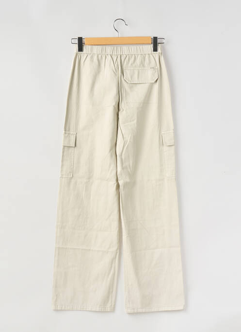 Pantalon cargo coupe droite taille ajustable gris GARCIA fille