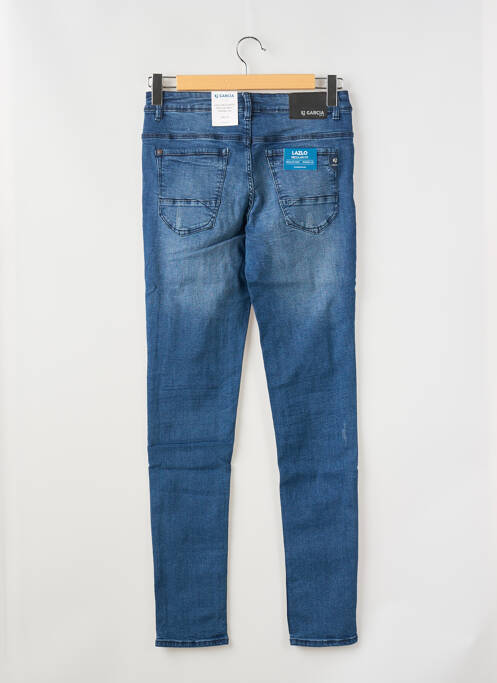 Jeans skinny stretch taille ajustable bleu GARCIA garcon